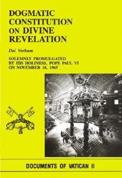 Paperback Dogmatic Const Divine REV Book
