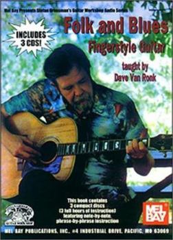 Paperback Folk & Blues Fingerstyle Guitar Book