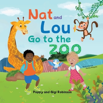 Paperback Nat and Lou Go to the Zoo: a Little Lou Book