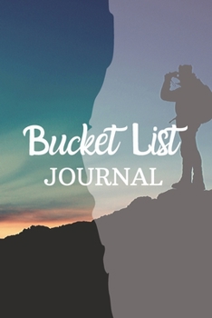 Paperback Bucket List Journal- Motivational Notebook To Write In-Blank Guided Journal Personal Edition-6"x9"/120 pages Book 8: Challenge Bucket List Planner-Per Book