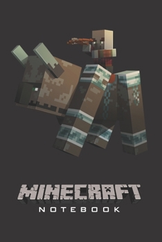 Minecraft Notebook: Player's Notebook, Sketchbook, Diary, Journal, For Kids, For A Gift, To School  | 120 College Ruled Blank Pages | 6” x 9” ... – Bison Rider) (Minecraft College ruled)