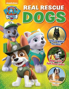 Hardcover Paw Patrol: Real Rescue Dogs Book