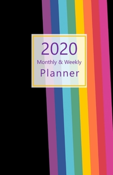 Paperback 2020 Monthly & Weekly Planner: With Daily To-Do list. Calendar, Schedule, Assignments, 2021 Future plans. Monday start week. Portable. 8.5" x 5.5" (H Book