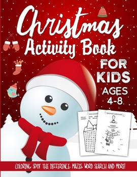 Paperback Christmas Activity Book