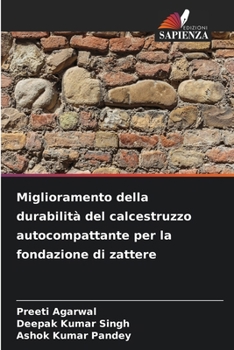 Miglioramento della durabilità del calcestruzzo autocompattante per la fondazione di zattere (Italian Edition)