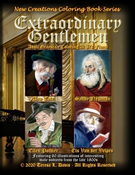 Paperback New Creations Coloring Book Series: Extraordinary Gentlemen Book