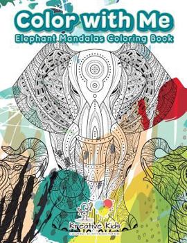 Paperback Color With Me: Elephant Mandalas Coloring Book