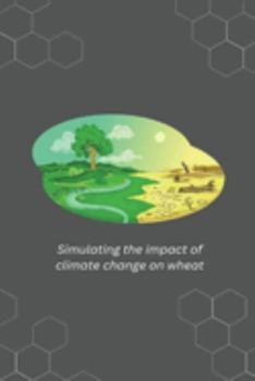 Paperback Simulating the impact of climate change on wheat Book