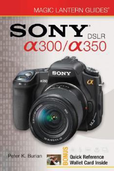 Paperback Sony DSLR a300/a350 [With Laminated Reference Card] Book