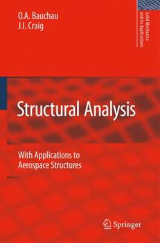 Hardcover Structural Analysis: With Applications to Aerospace Structures Book