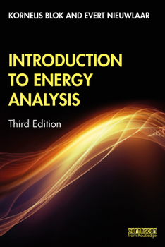 Paperback Introduction to Energy Analysis Book