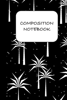 Paperback Composition Notebook: Useful college ruled lined notebook, journal, notepad, diary Book