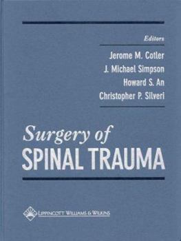 Hardcover Surgery of Spinal Trauma Book