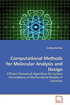 Paperback Computational Methods for Molecular Analysis and Design Book