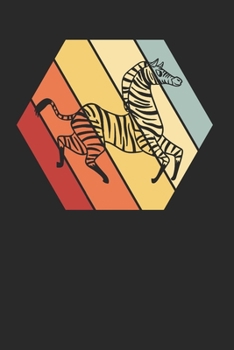 Zebra Notizbuch: Zebra Notizbuch für Liebhaber / Notizheft / Notizblock A5 (6x9in) Dotted Notebook / Punkteraster / 120 gepunktete Seiten (German Edition)