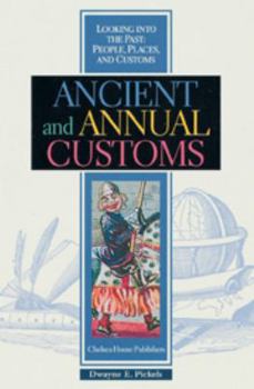 Library Binding Ancient & Annual Customs Book
