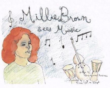 Hardcover Millie Brown Sees Music Book
