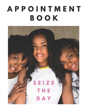 Appointment Book: Black Schedule Notebook for Nail Salons, Dog Grooming Salons, Hair Stylist, Beauty & Massage Businesses with Times Daily and Hourly. ... Pages, Spaced In 15 Minute Increments.