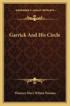 Paperback Garrick And His Circle Book