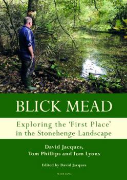 Hardcover Blick Mead: Exploring the 'First Place' in the Stonehenge Landscape: Archaeological Excavations at Blick Mead, Amesbury, Wiltshire 2005-2016 Book