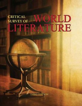 Hardcover Critical Survey of World Literature, Third Edition: Print Purchase Includes Free Online Access Book