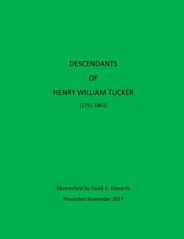 Paperback Descendants of Henry William Tucker Book