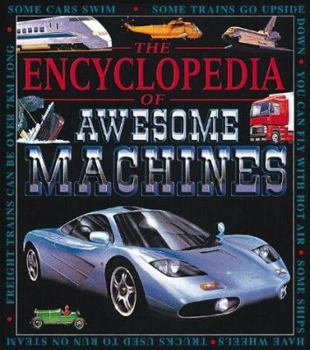 Hardcover Encyclopedia/Awesome Machines Book