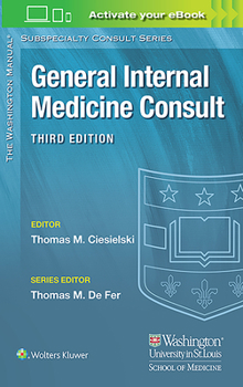 Paperback Washington Manual(r) General Internal Medicine Consult Book