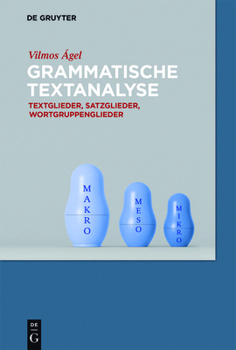 Paperback Grammatische Textanalyse [German] Book