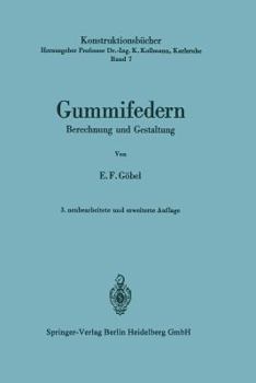 Paperback Gummifedern: Berechnung Und Gestaltung [German] Book