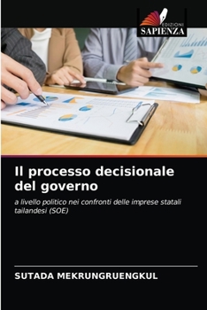 Paperback Il processo decisionale del governo [Italian] Book