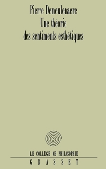 Paperback Théorie des sentiments esthétiques [French] Book