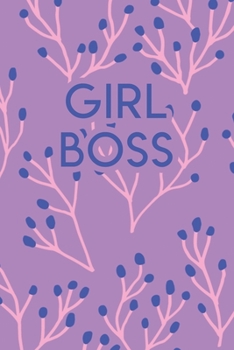 Paperback Girl Boss: 110 Blank Lined College Ruled Journal for Women Book