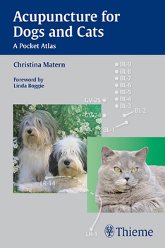 Paperback Acupuncture for Dogs and Cats: A Pocket Atlas Book