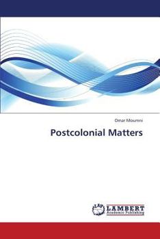 Paperback Postcolonial Matters Book