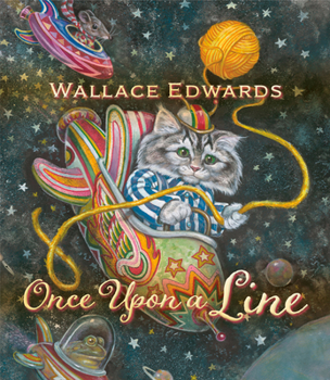 Hardcover Once Upon a Line Book