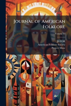 Paperback Journal of American Folklore; Volume 33 [Latin] Book