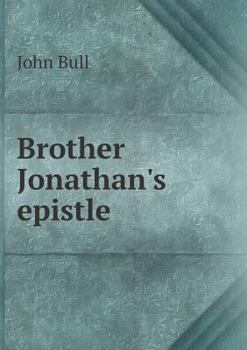 Paperback Brother Jonathan's epistle Book