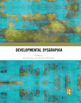 Paperback Developmental Dysgraphia Book