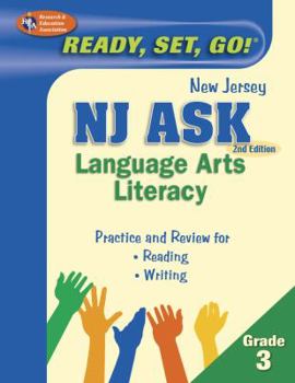 Paperback New Jersey NJ ASK Language Arts Literacy, Grade 3 Book