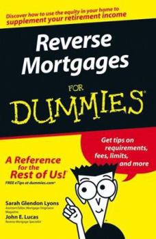 Paperback Reverse Mortgages for Dummies Book