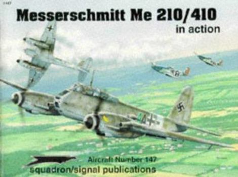 Hardcover Messerschmitt Me 210/410 in Action Book