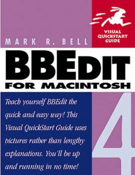 Paperback BBEdit 4 for Macintosh Visual QuickStart Guide Book