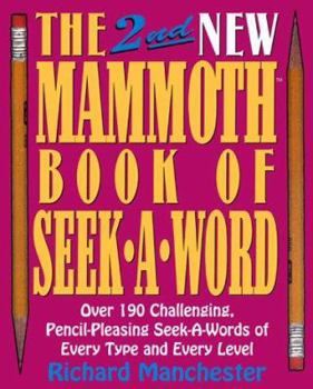Paperback The New Mammoth Book of Seek-A-Word Book