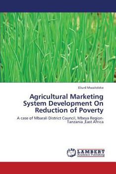 Paperback Agricultural Marketing System Development on Reduction of Poverty Book