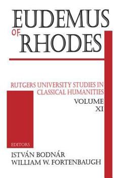 Hardcover Eudemus of Rhodes Book