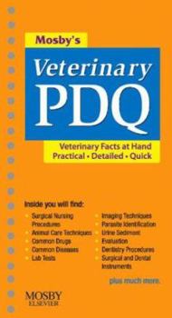 Spiral-bound Mosby's Veterinary PDQ: Veterinary Facts at Hand Book
