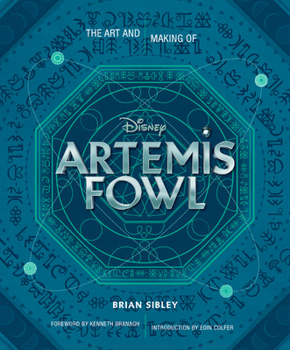Hardcover Art and Making of Artemis Fowl Book