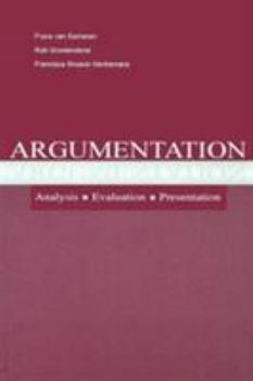 Paperback Argumentation: Analysis Evaluation Book