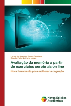 Paperback Avaliação da memória a partir de exercícios cerebrais on line [Portuguese] Book